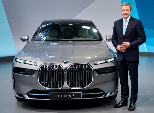 BMW-Vorstandsvorsitzender Oliver Zispe.