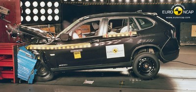 BMW X1 im Euro NCAP-Crashtest.