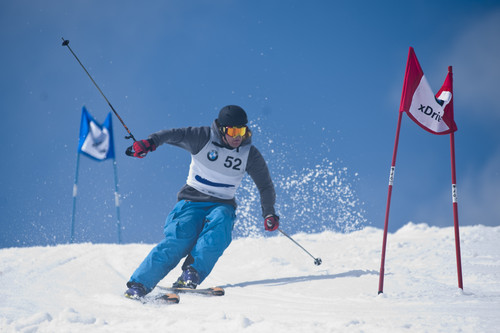 BMW X3 Games - Skiwettkampf.