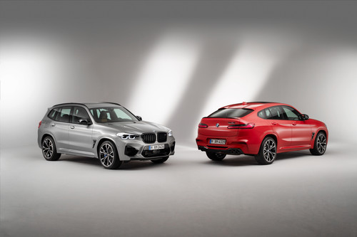 BMW X3 M Competition und X4 M Competition.