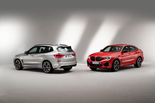 BMW X3 M Competition und X4 M Competition.