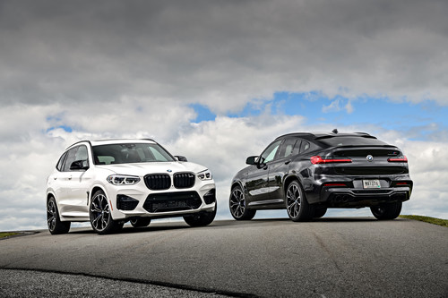 BMW X3 M und X4 M.