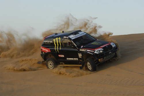 BMW X3CC für die Rallye Dakar 2011.