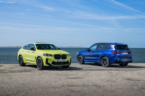 BMW X4 M Competition und X3 M Competition.