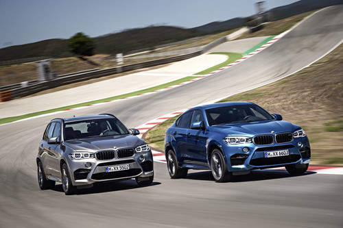BMW X5 M und BMW X6 M.