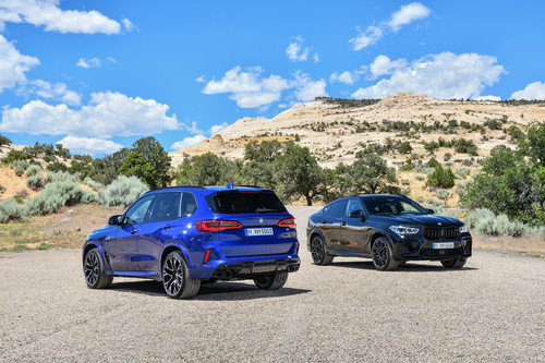 BMW X5 M und X6 M.