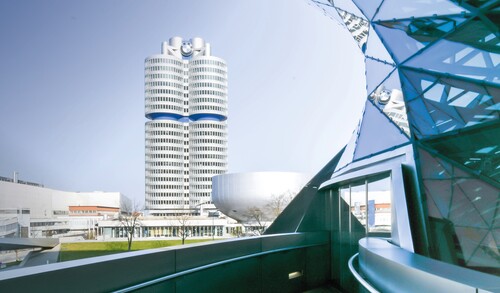 BMW-Zentrale in München.