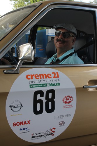 Bob Rupani mit dem VW K 70.