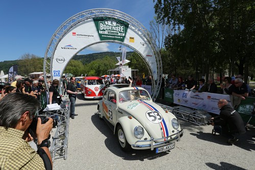 Bodensse-Klassik 2015. „Herbie“ startet.