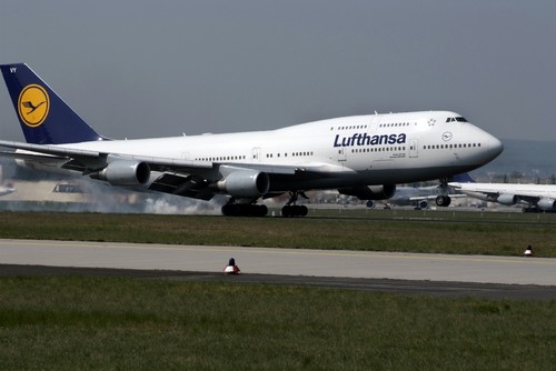 Boeing 747 der Lufthansa.