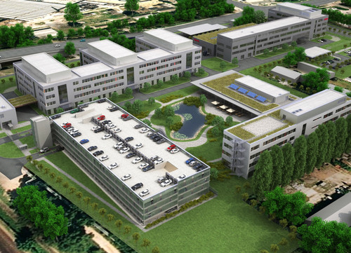 Bosch Entwicklungszentrum für Mobility Solutions in Ungarn. 
