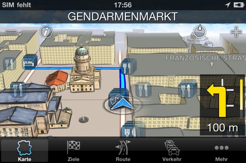 Bosch Navigation App - Berlin.