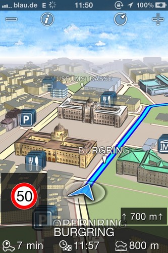 Bosch Navigation App - Wien.