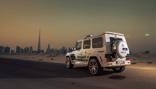 Brabus B63S - 700 Widestar für die Dubai Police.