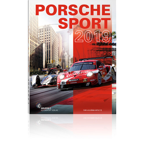 Buch „Porsche Sport 2019“.