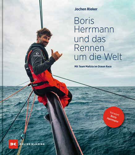 Buchcover: Boris Herrmann und das Rennen um die Welt.