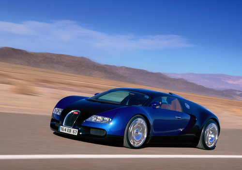 Bugatti 16-4 Veyron (2001).