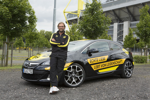 BVB-Trainer Jürgen Klopp ist Opel-Markenboschafter