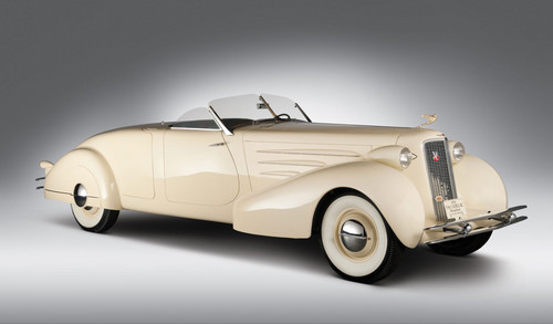 Cadillac Fleetwood V-16 Rumbleseat Roadster (1934).