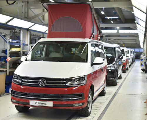 California-Produktion von Volkswagen Nutzfahrzeuge in Hannover. 