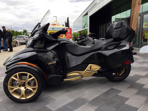 Can-Am Spyder RT Limited 10th Anniversary Edition.