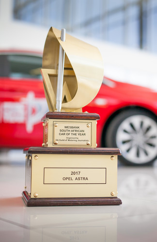 „Car of the Year 2017“ in Südafrika: Opel Astra.