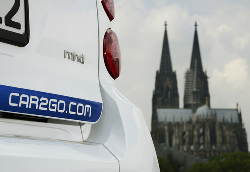 Car2go in Köln.