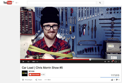 Chris Morrin-Show auf You Tube.