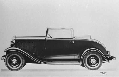 Citroën 8CV Roadster Cabriolet (1933).