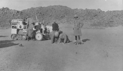 Citroen K1 HP B2 bei der Sahara-Durchquerung (1922/23).