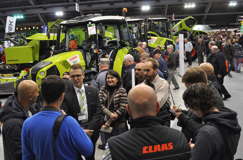 Claas stellte auf der Landmaschinenausstellung „Kone Agria“ in Tampere erstmals seine Traktoren in Finnland vor.