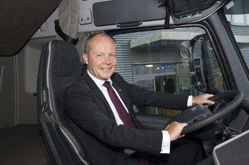 Claes Nilsson, Europachef von Volvo Trucks.