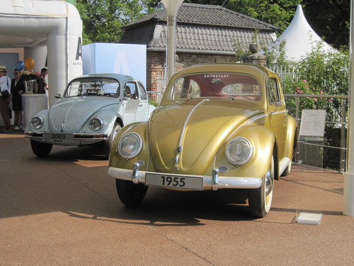 Classic Days Schloss Dyck: Der einmillionste Volkswagen aus dem Jahr 1955 - natürlich ein Käfer.