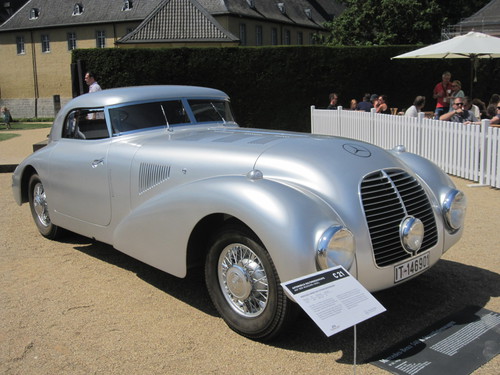Classic Days Schloss Dyck: Mercedes-Benz 540 K Stromlinienwagen (1938).