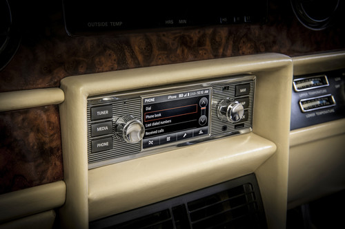 Classic-Infotainmentsystem von Jaguar Land Rover.