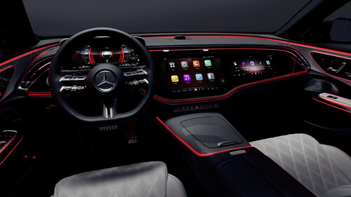 Cockpit der nächsten Mercedes-Benz E-Klasse.