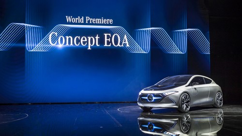 Concept EQA von Mercedes-Benz.