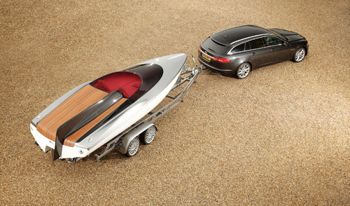 "Concept Speedboat by Jaguar Cars".