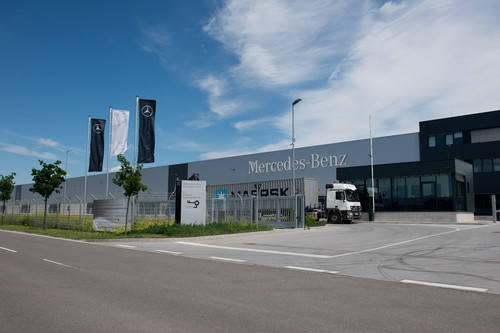 Consolidation Center von Mercedes-Benz in Speyer.