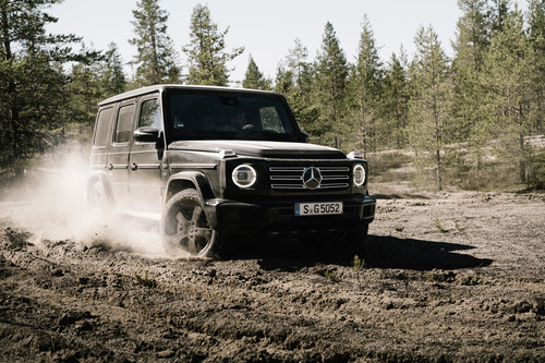 Content Creation Tour mit Mercedes-Benz G-Klasse in Finnland.