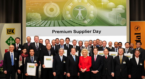 Continental und Schaeffler haben zwölf gemeinsame Lieferanten zum „Premium Supplier“ ernannt.