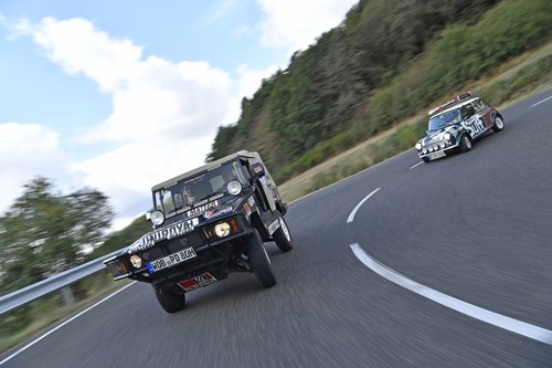 &quot;Creme 21&quot;-Rallye 2018: VW &quot;Paris-Dakar&quot;-Iltis (1980).