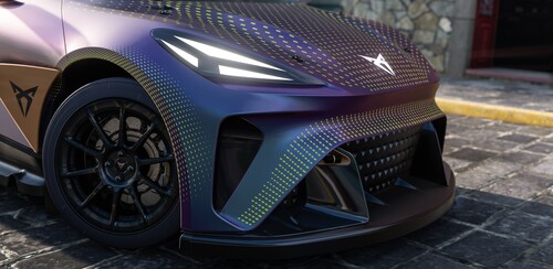 Cupra Urban Rebel Racing Concept im Rennspiel Forza Horizon 5.
