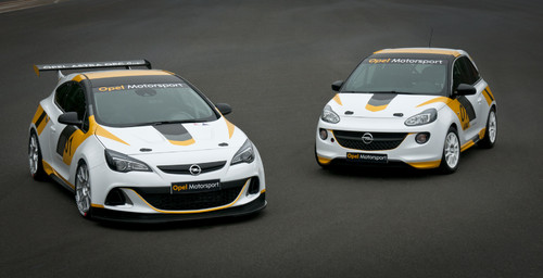 Cupversionen des Opel Astra OPC und des Adam.
