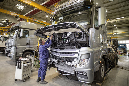 Custom Tailored Trucks (CTT) bei Mercedes-Benz.