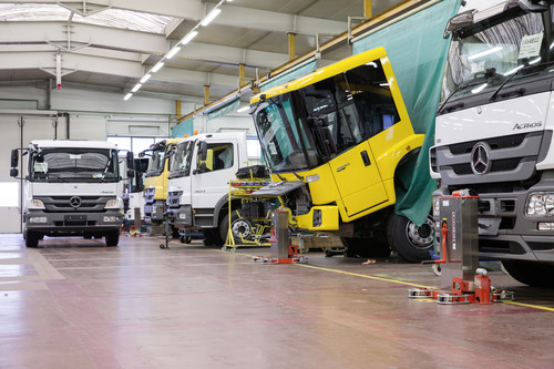 Custom Tailored Trucks (CTT) bei Mercedes-Benz.