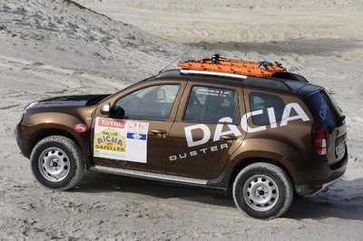 Dacia Duster in Rallyeausführung.