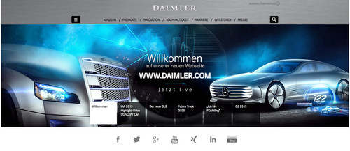 Daimler Corporate Website.