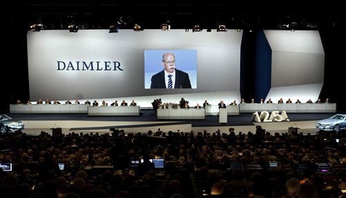 Daimler-Hauptversammlung 2011.