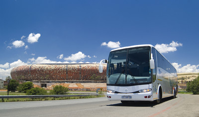 Daimler liefert 460 Mercedes-Benz-Busse für die Fußball-WM.